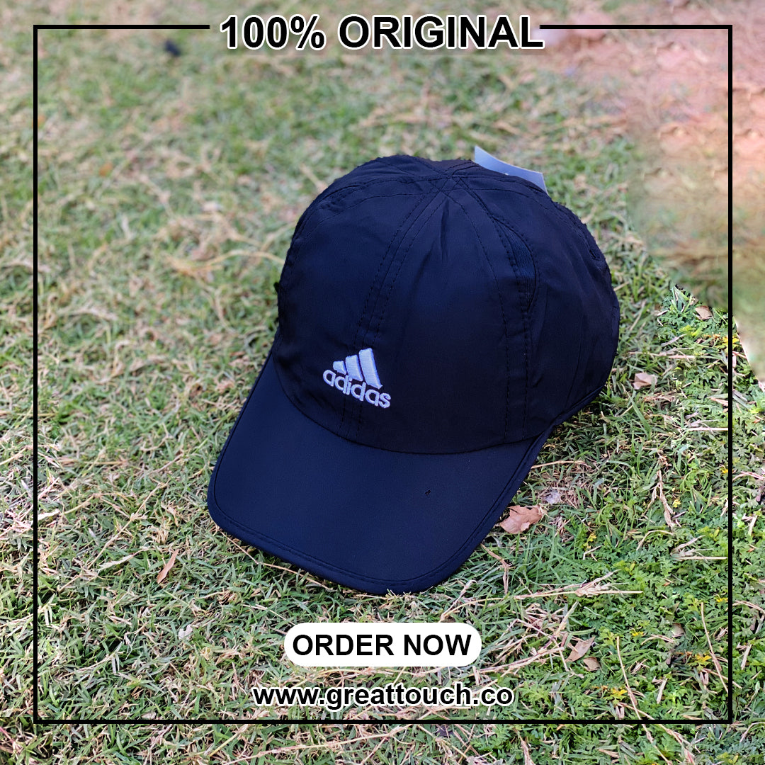 ADS Black Premium Quality 100% Original Cap (Dry fit)