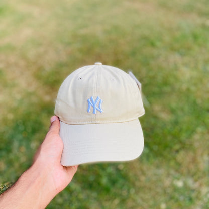 Original NY New Skin Color Cotton MLB Baseball Cap