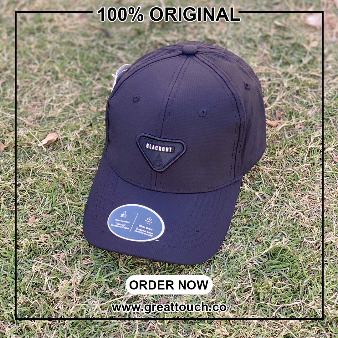 Black Out Black 100% Original Imported cap