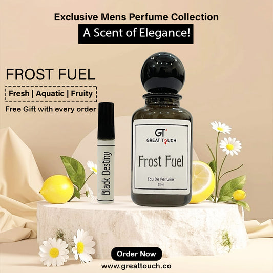 Frost Fuel Fresh Equatic Perfume For Mens With free Gift Inspired by Bl-ue De chan-el