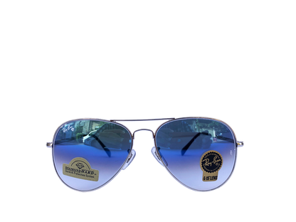 Ray Ban Multi Coated Glasses with G-15 Scratchless Lens and ALuminium Metal Frame M-120