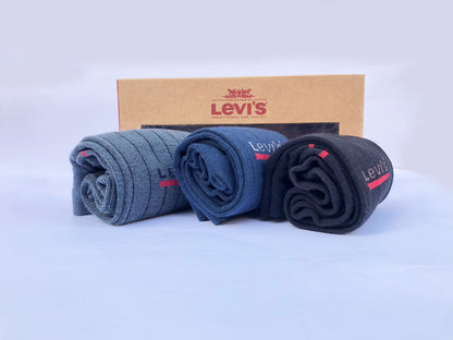 LVS Premium Quality Full Socks Pack of 3