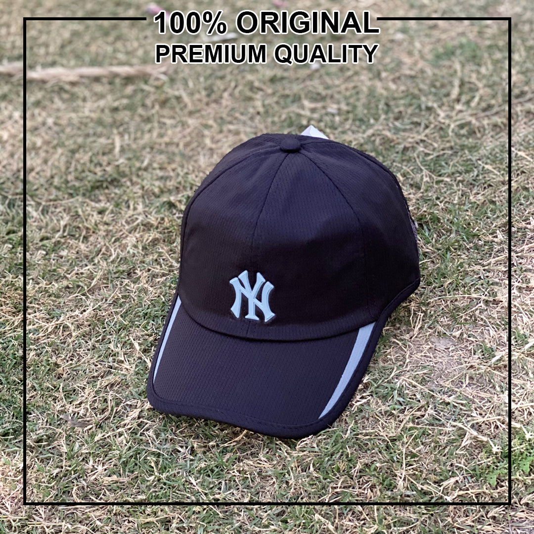 N-Y Black Imported Mesh (100% Original cap)