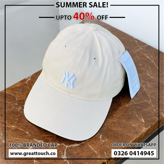 Original NY New Skin Color Cotton MLB Baseball Cap