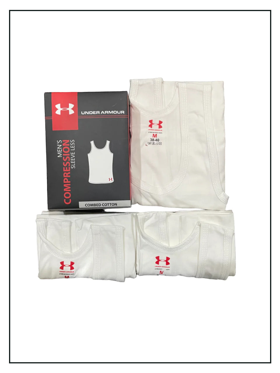 Under Armor Premium Vest (Under shirts) Pack of 3 Tank Top