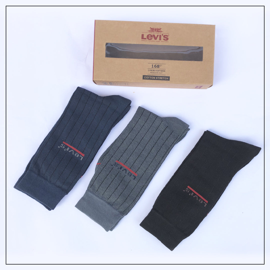 LVS Premium Quality Full Socks Pack of 3