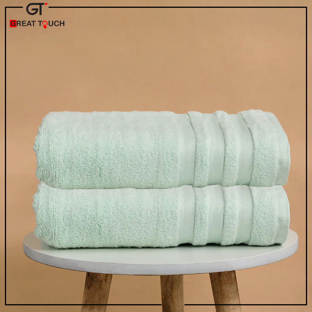 C-Green Face Towel Pack of 2