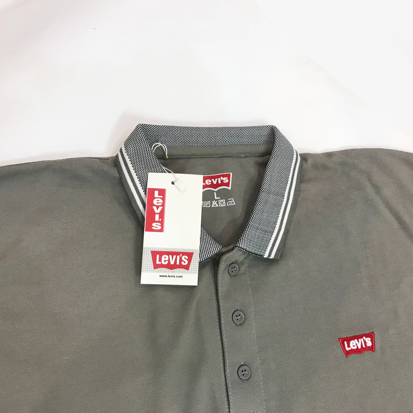 LVS Mens Polo Grey Shirts