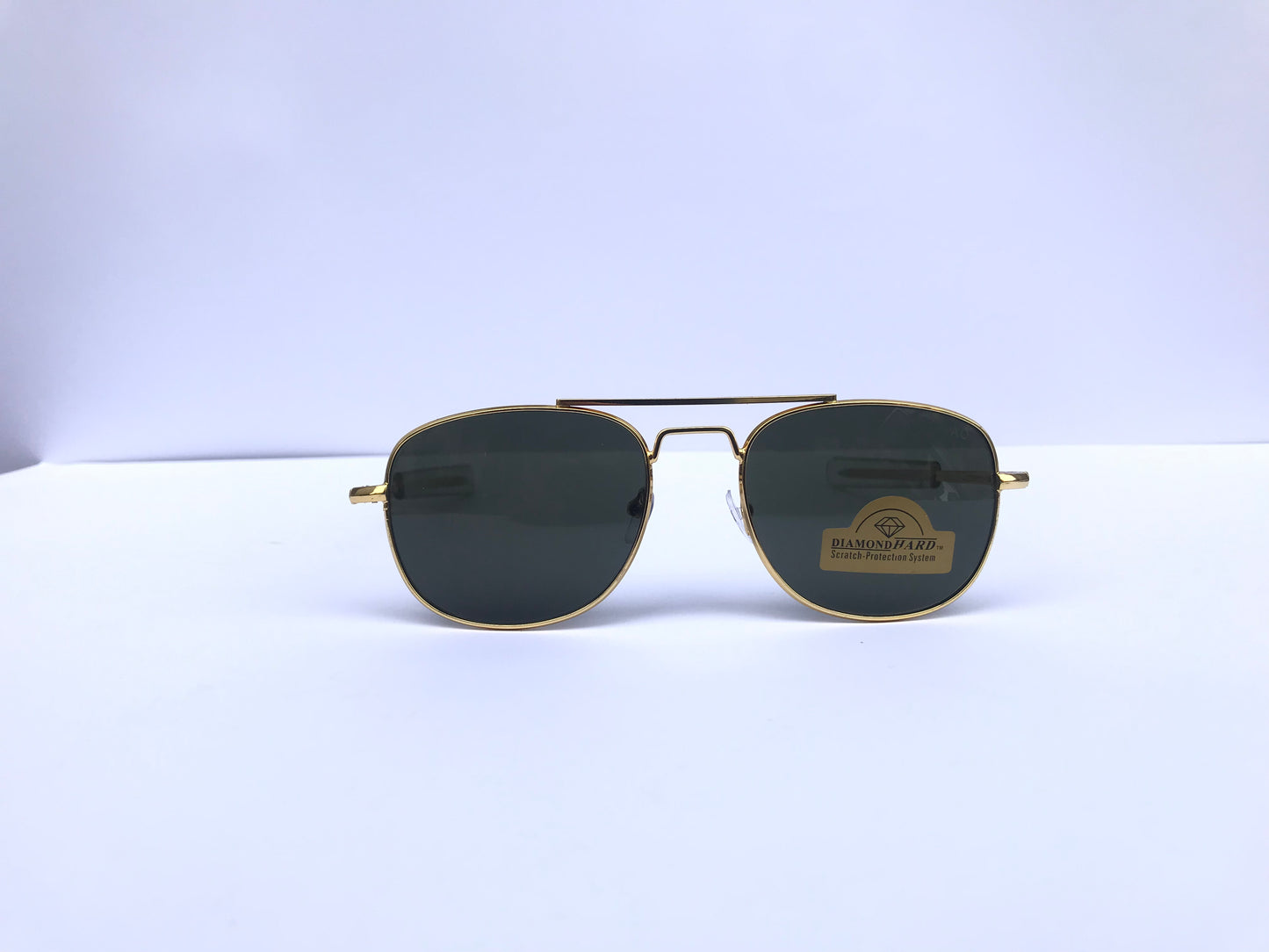 AO (RE) Green Coated Glass UV protection gold frame