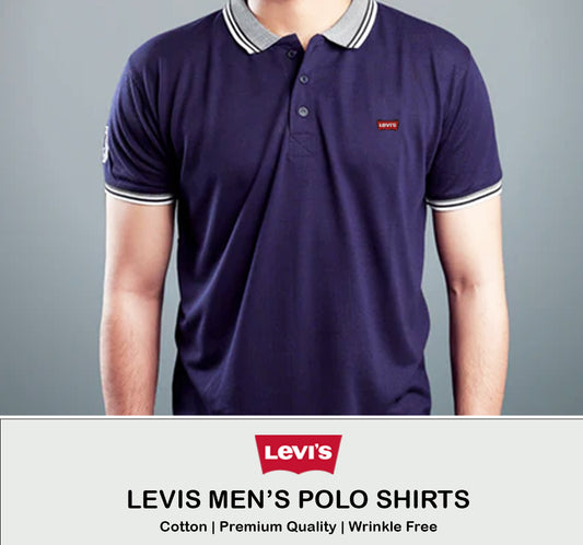 LVS Polo Navy Blue Shirt